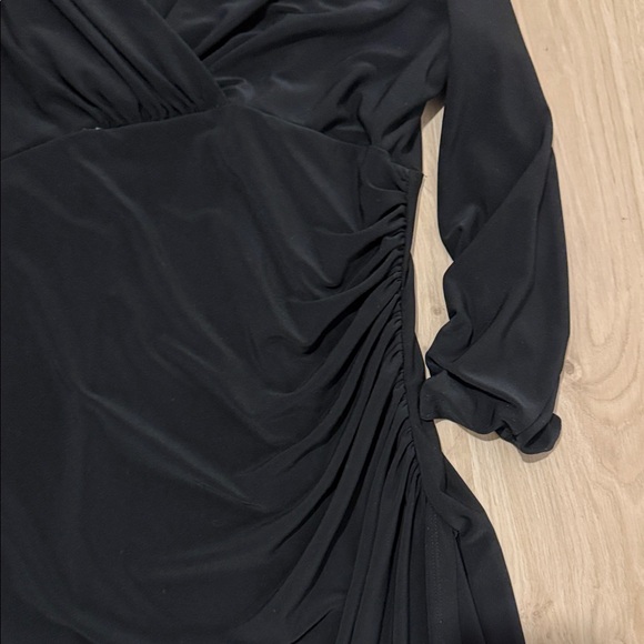 Ralph Lauren Elegant Black Long Sleeve Dress - Picture 4 of 5